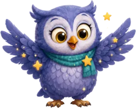 Luma, a coruja da Turma da Luma