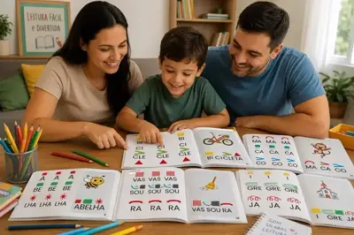 Os três níveis do material Construindo a Leitura pelos Sons